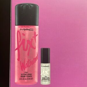 MAC FIX+ Setting Spray set WATERMELON 3.4oz 100mL full & ORIGINAL .44oz travel